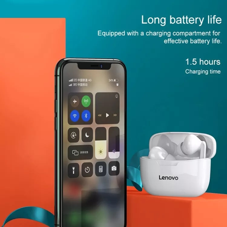 Lenovo XT90 TWS HiFi Wireless Bluetooth Earbuds