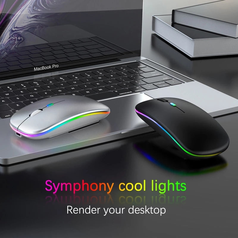 LED Backlit 2.4GHz Wireless Mouse RGB