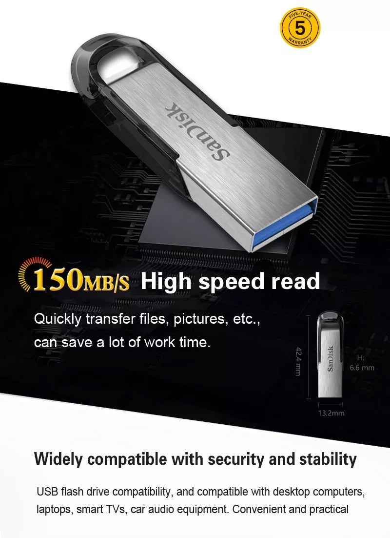 SanDisk USB 3 Flash Drive 16GB 32G 64GB 128GB 256G