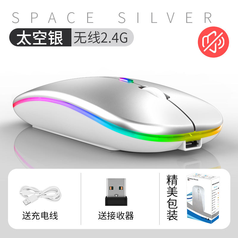 LED Backlit 2.4GHz Wireless Mouse RGB