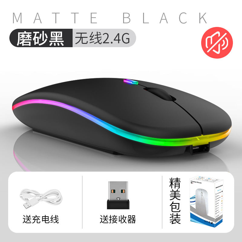 LED Backlit 2.4GHz Wireless Mouse RGB